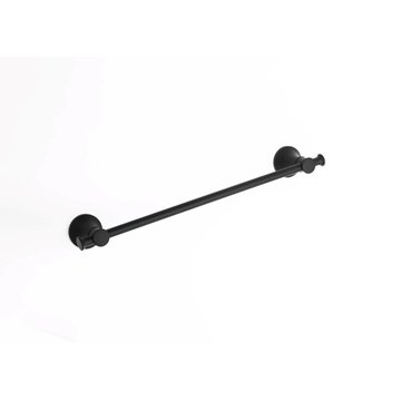 Toallero de barra 45 cm serie NOA acabado negro mate - Imagen 1