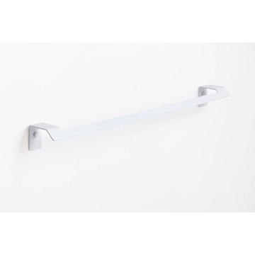 Toallero de barra 45 cm serie SLIM acabado blanco mate - Imagen 1