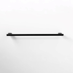 Toallero de barra 45 cm serie TOMO acabado gun metal - Imagen 1