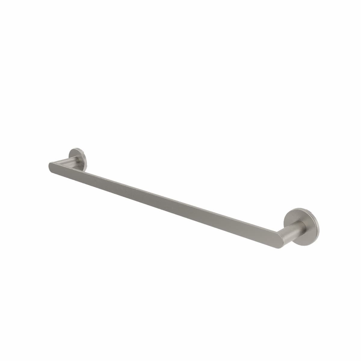 Toallero de barra 50 cm serie PRACTIC acabado acero - Imagen 1