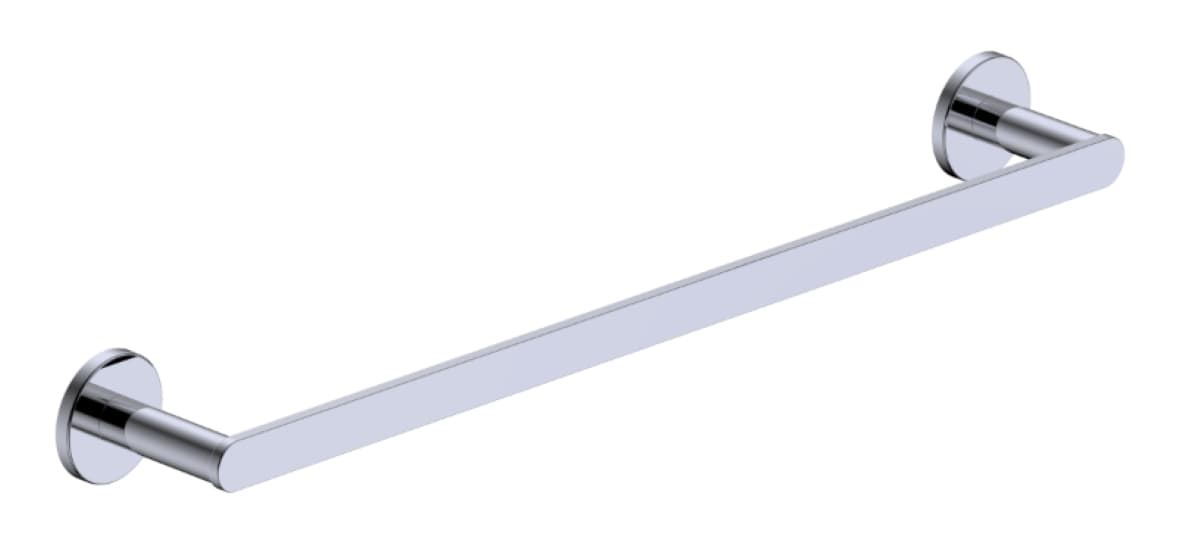 Toallero de barra 50 cm serie PRACTIC acabado cromo - Imagen 1