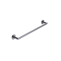 Toallero de barra 50 cm serie PRACTIC acabado negro gun metal - Imagen 1