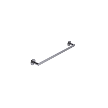 Toallero de barra 50 cm serie PRACTIC acabado negro gun metal - Imagen 1