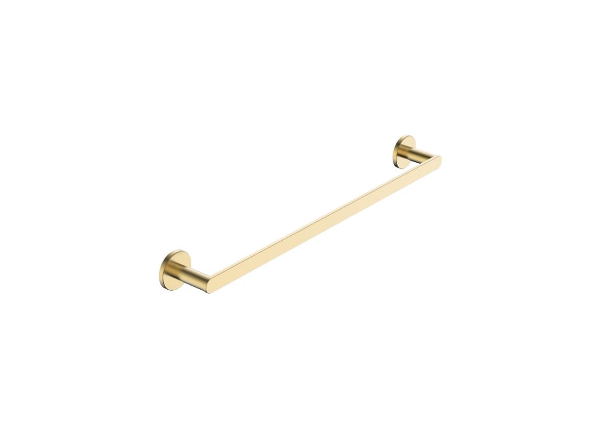 Toallero de barra 50 cm serie PRACTIC acabado oro cepillado - Imagen 1