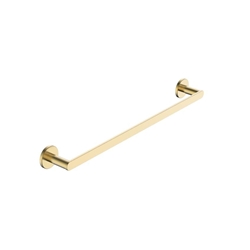 Toallero de barra 50 cm serie PRACTIC acabado oro cepillado - Imagen 1