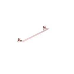 Toallero de barra 50 cm serie PRACTIC acabado oro rosa cepillado - Imagen 1
