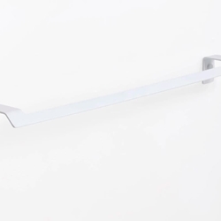 Toallero de barra 60 cm serie SLIM acabado blanco mate - Imagen 1
