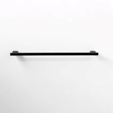 Toallero de barra 60 cm serie TOMO acabado gun metal - Imagen 1