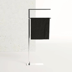 Toallero de pie acabado cromo - Imagen 1