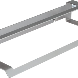 Toallero doble 37 cm serie SLIM inox cepillado - Imagen 1