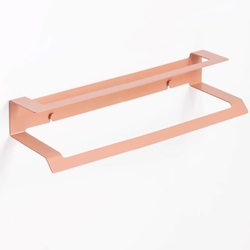 Toallero doble 37 cm serie SLIM terracota - Imagen 1