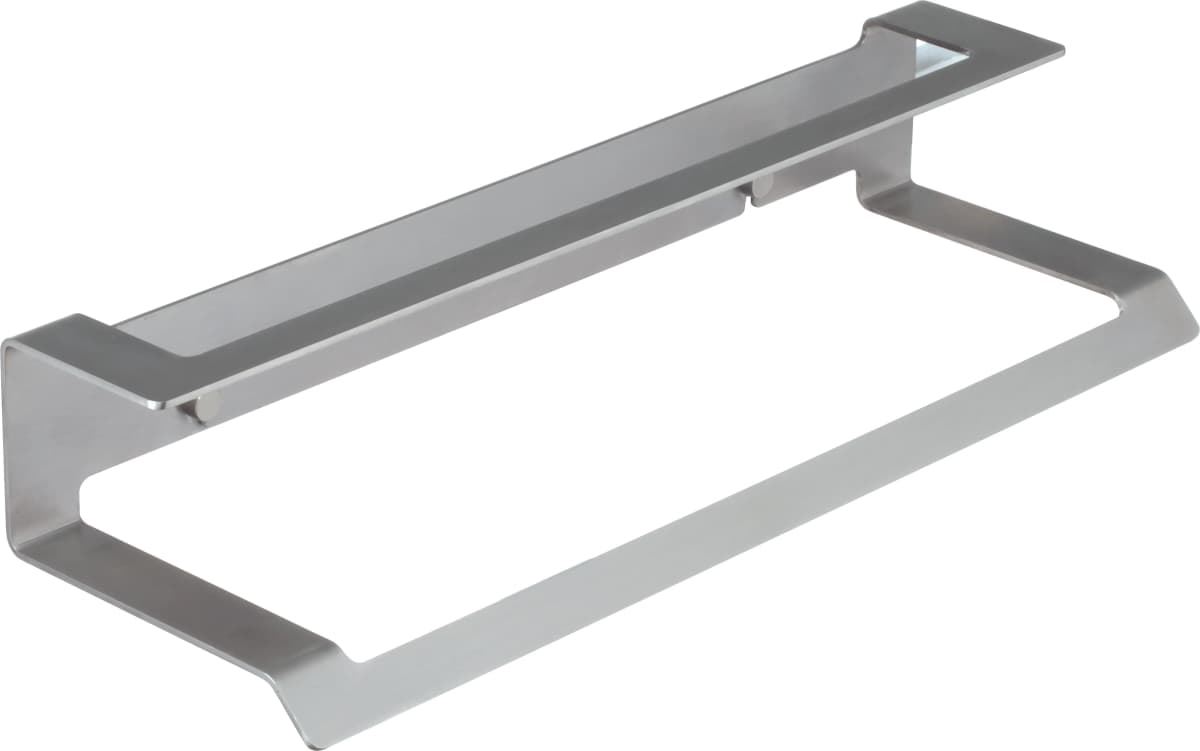 Toallero doble 45 cm serie SLIM inox cepillado - Imagen 1