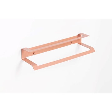 Toallero doble 45 cm serie SLIM terracota - Imagen 1