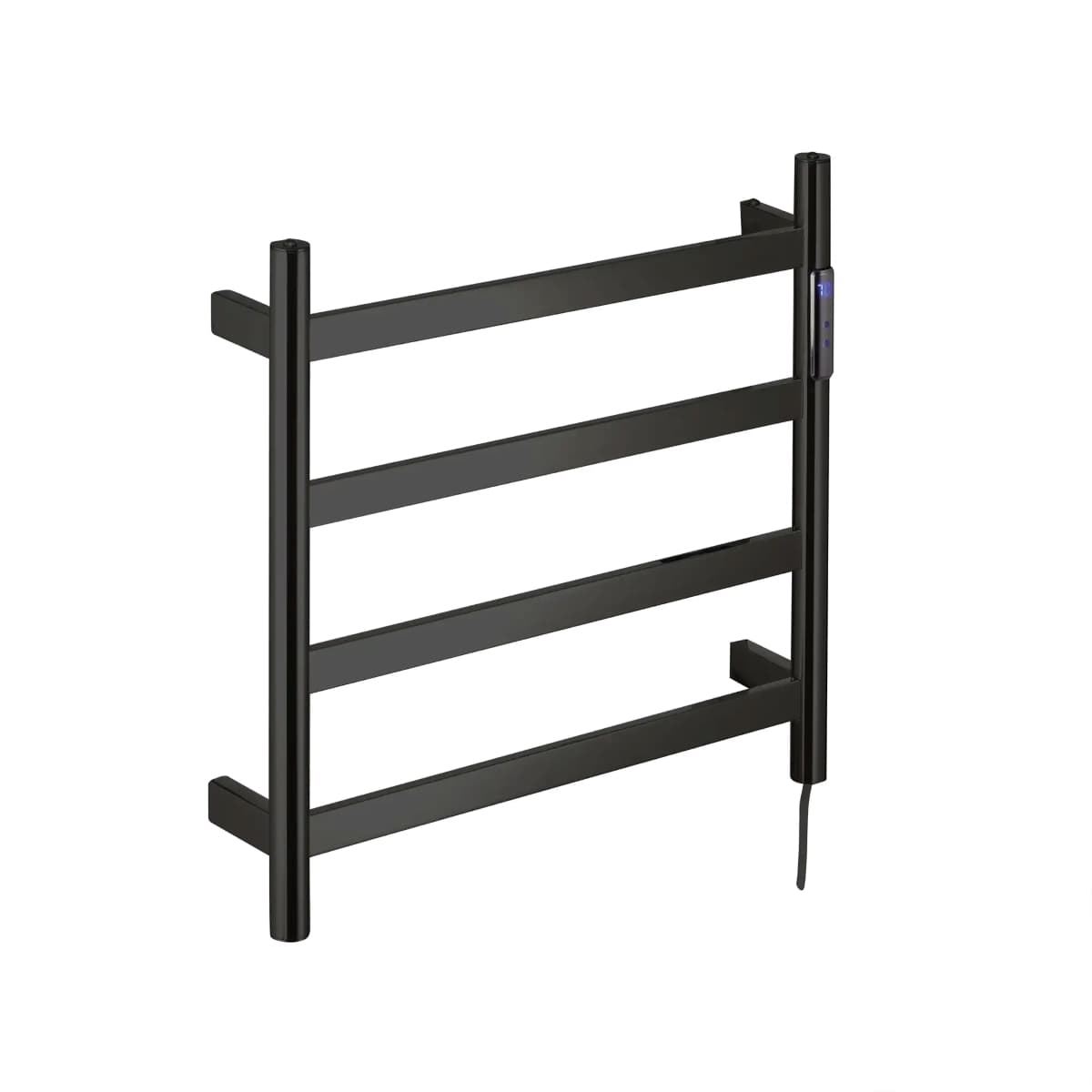 Toallero eléctrico acabado negro mate - Imagen 1